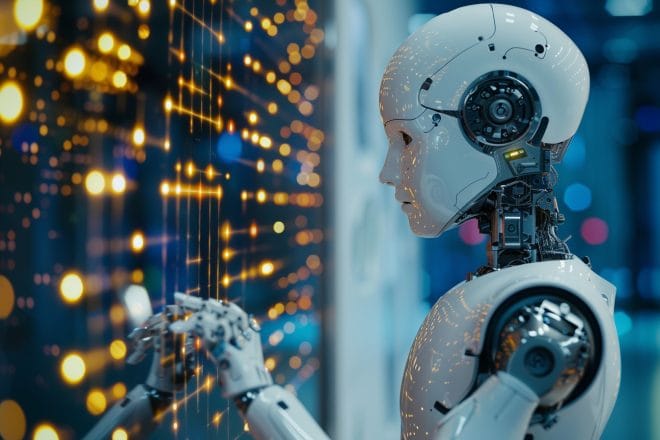 intelligence artificielle robot humanoide