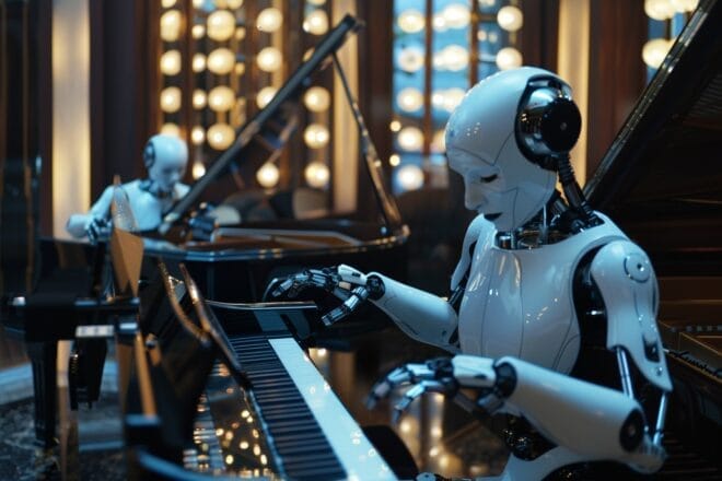 Image d'illustration. Ia musique intelligence artificielle