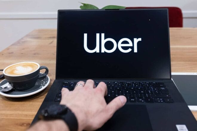 Image d'illustration. Site Uber