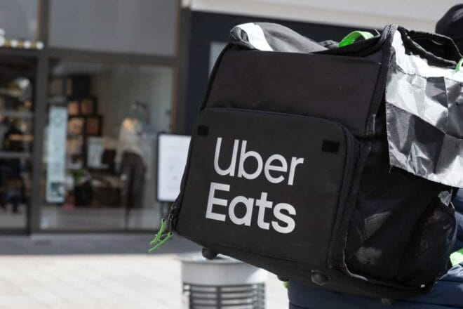 Image d'illustration. Livraison Uber Eats