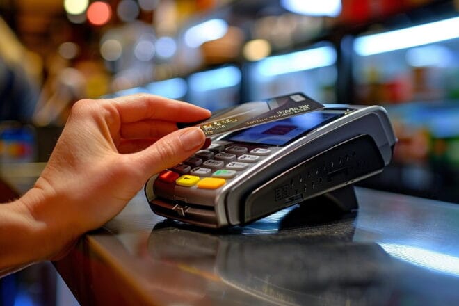 Image d'illustration. Carte bancaire paiement sans contact