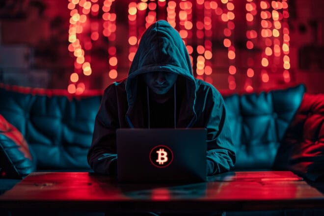 Image d'illustration. Hacker crypto