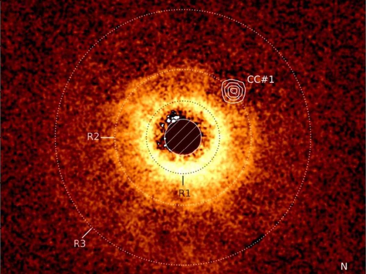 Une exoplanète photographiée par James Webb, une première presque irréelle