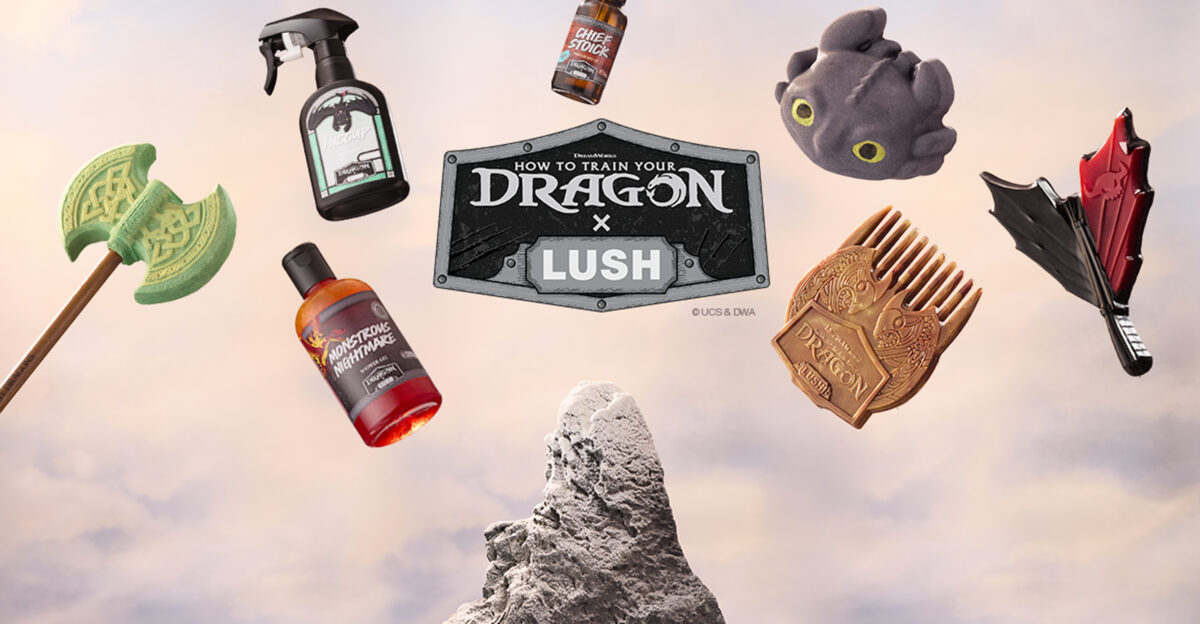 Lush s’allie aux Dragons pour une nouvelle collaboration