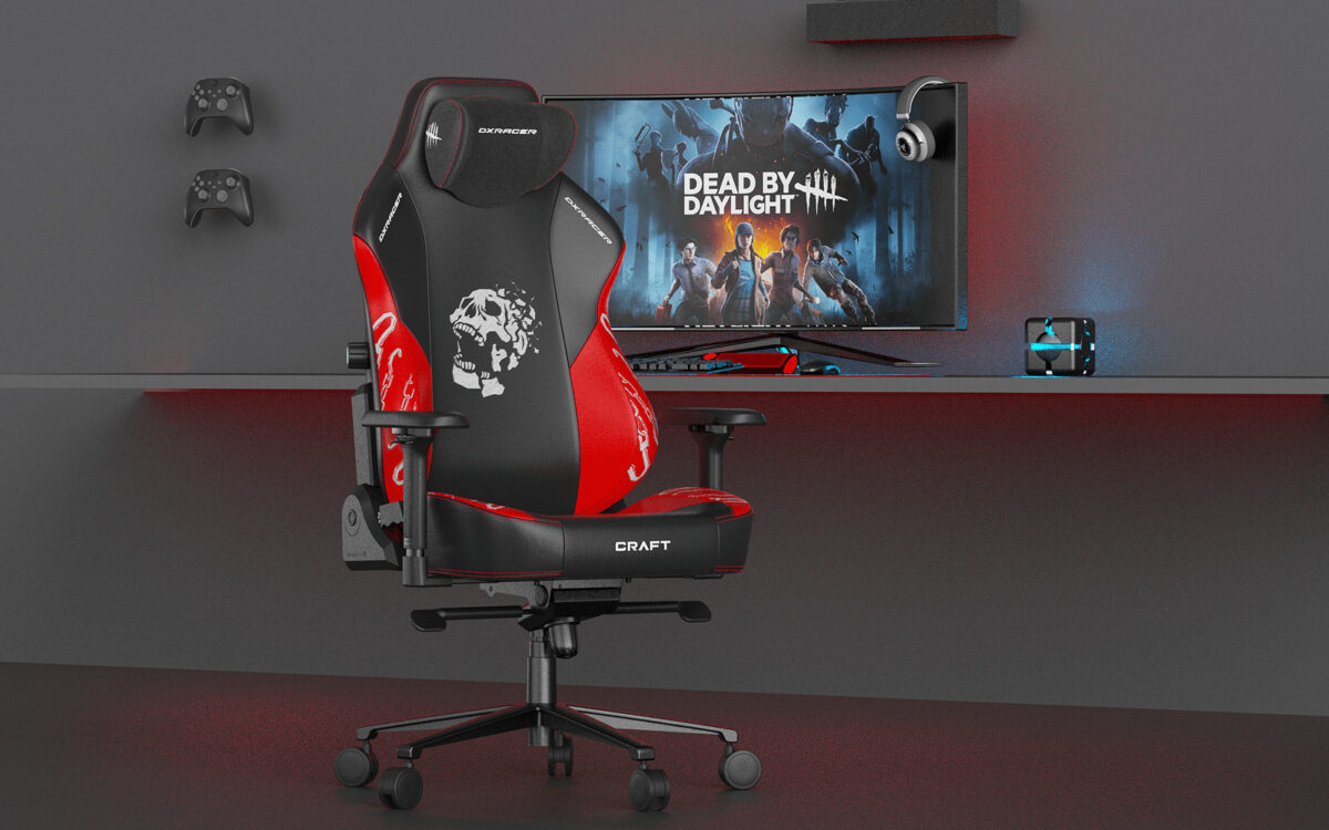 Test chaise gaming DXRacer Craft series : Dead by Daylight