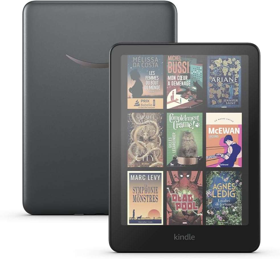 Kindle Colorsoft : une liseuse couleur plus abordable mais avec un espace de stockage réduit