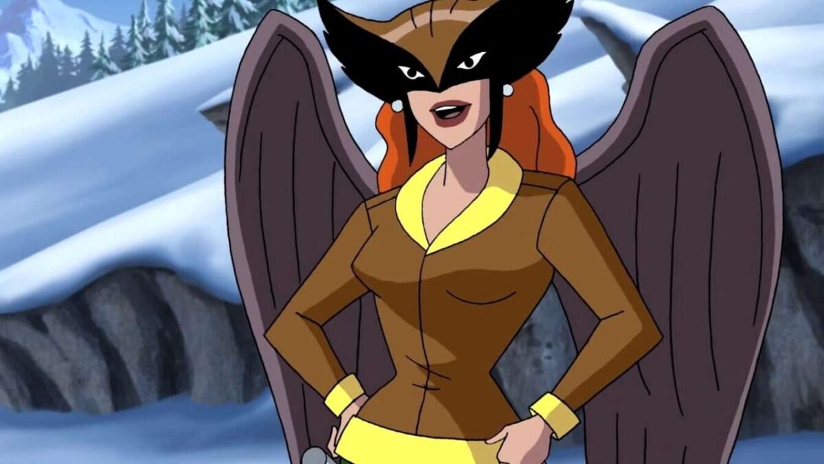 Pourquoi Hawkgirl a-t-elle été placée au cœur du dessin animé Justice League ?