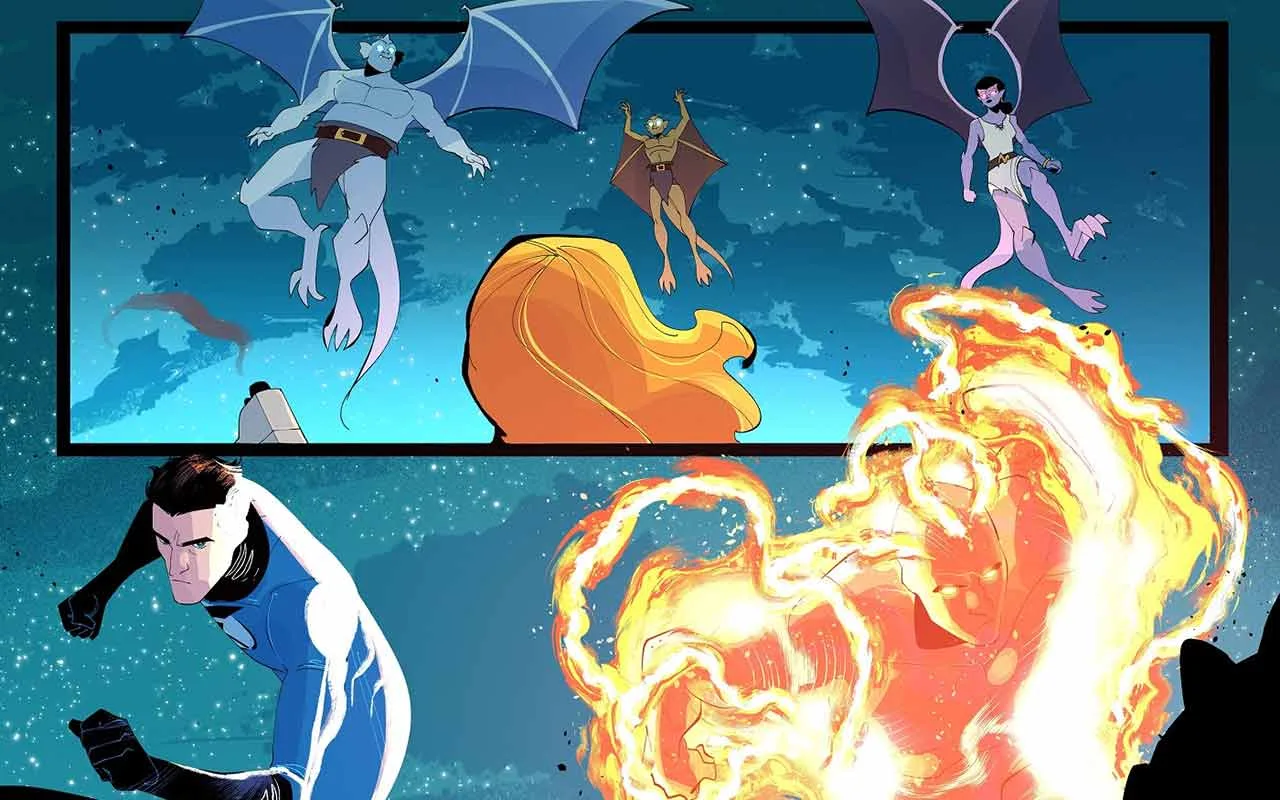 Crossover inédit des Quatre Fantastiques avec une célèbre série animée des années...