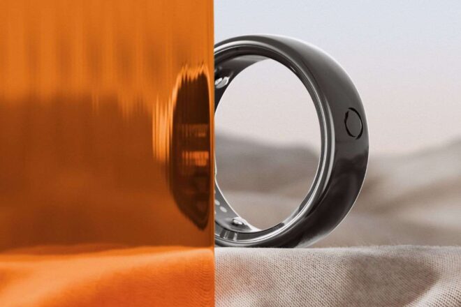 Obsidian Black Circular Ring2