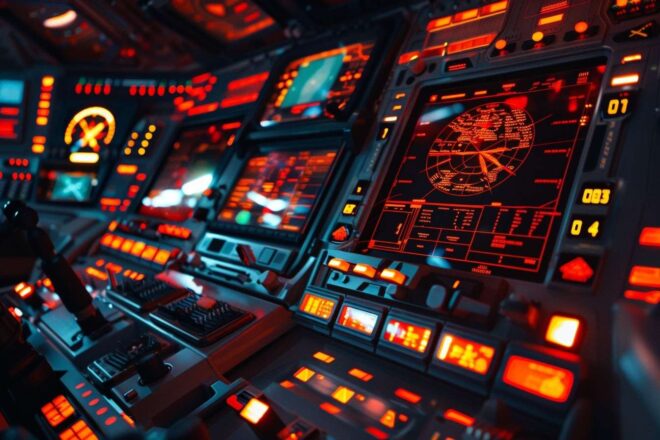 Sci fi vaisseau