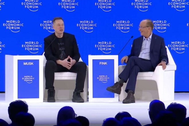 Elon Musk Davos