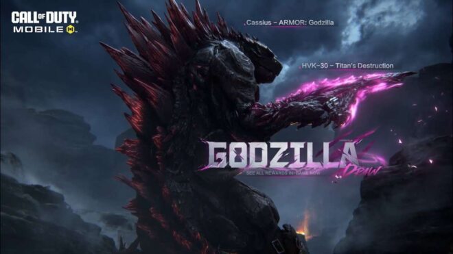 Godzilla Call of Duty: Mobile