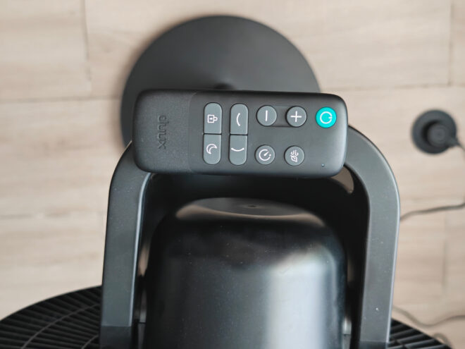 Telecommande du Duux Whisper Flex² Smart