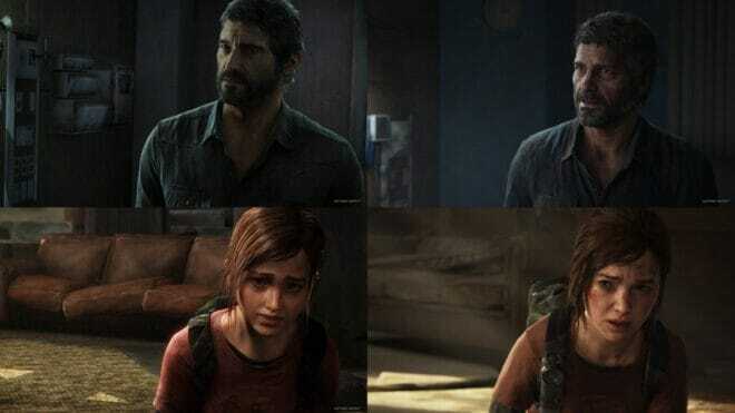 À gauche, les graphismes de The Last of Us Remastered. À droite, ceux de The Last of Us Remake.
