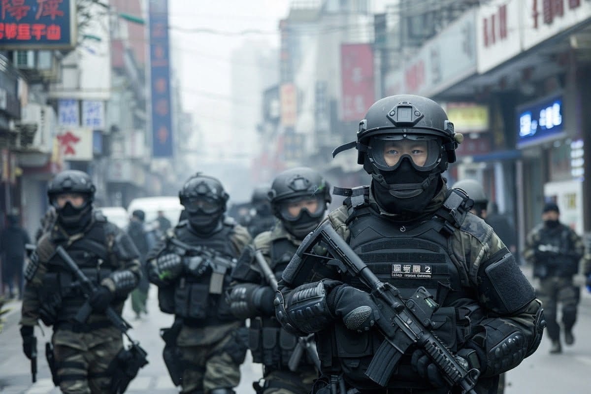 police Chine