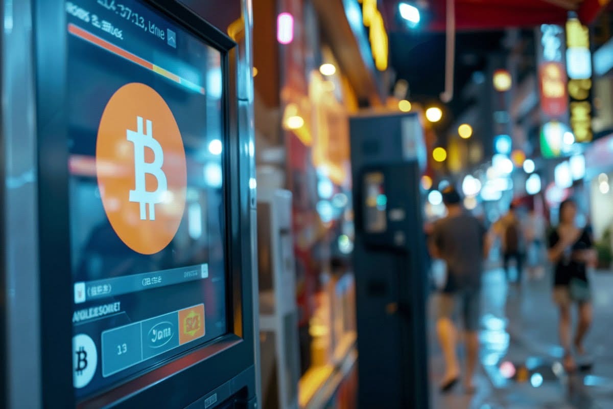 distributeur Bitcoin