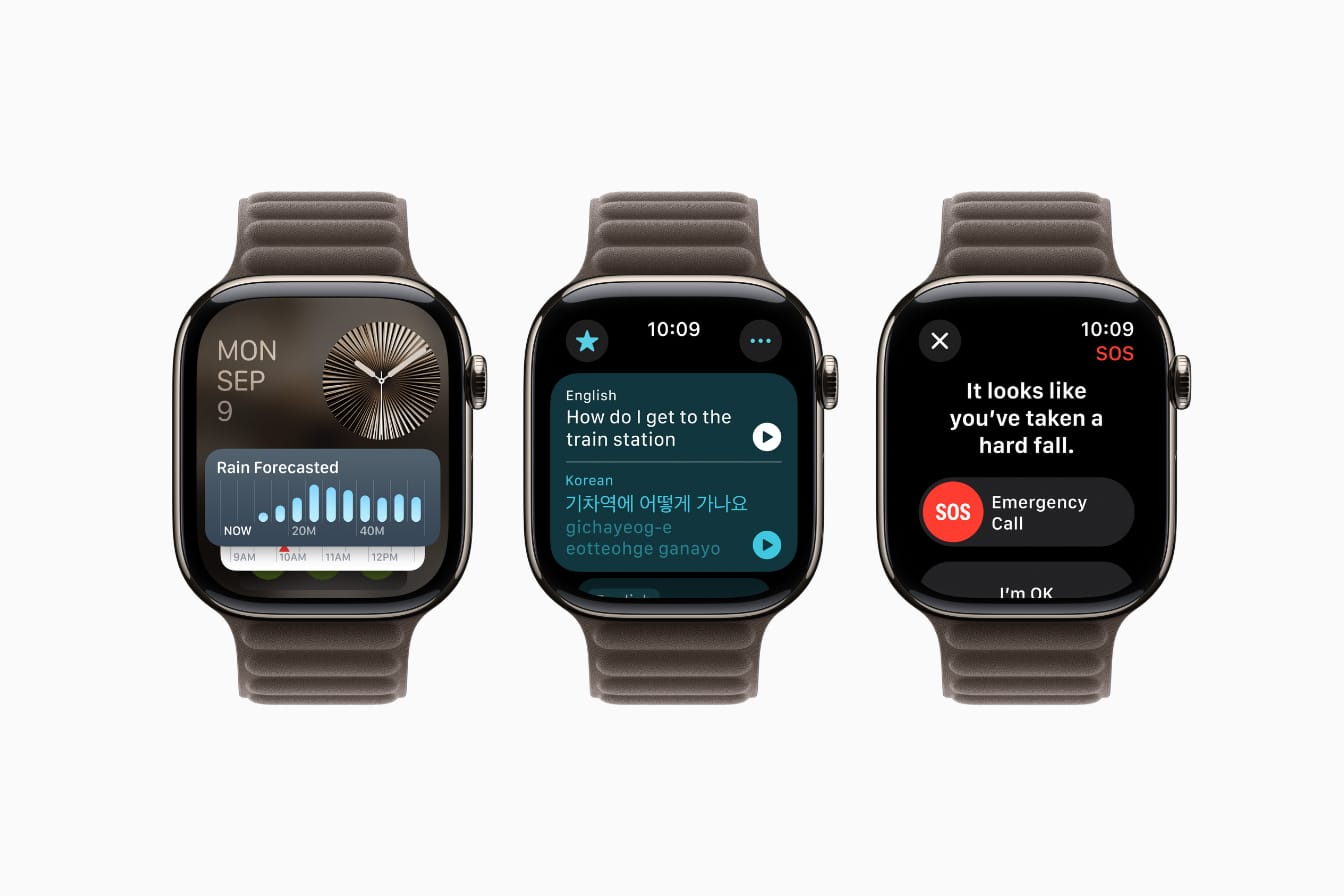 Image d'illustration. Apple watch 10 02