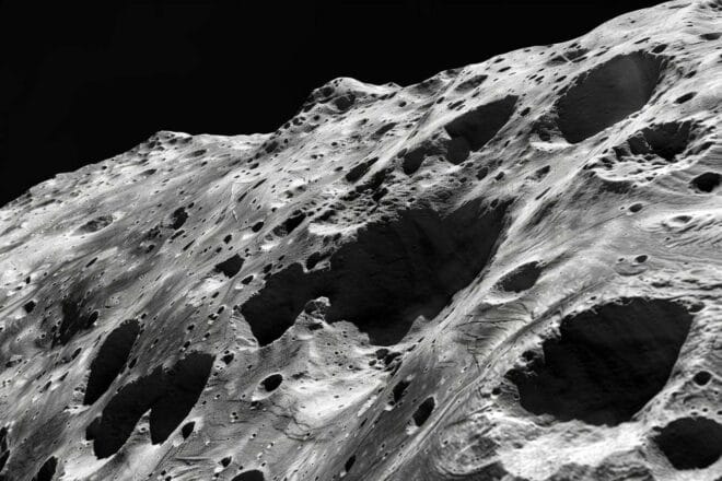 Image d'illustration. La surface d'un astéroïde.