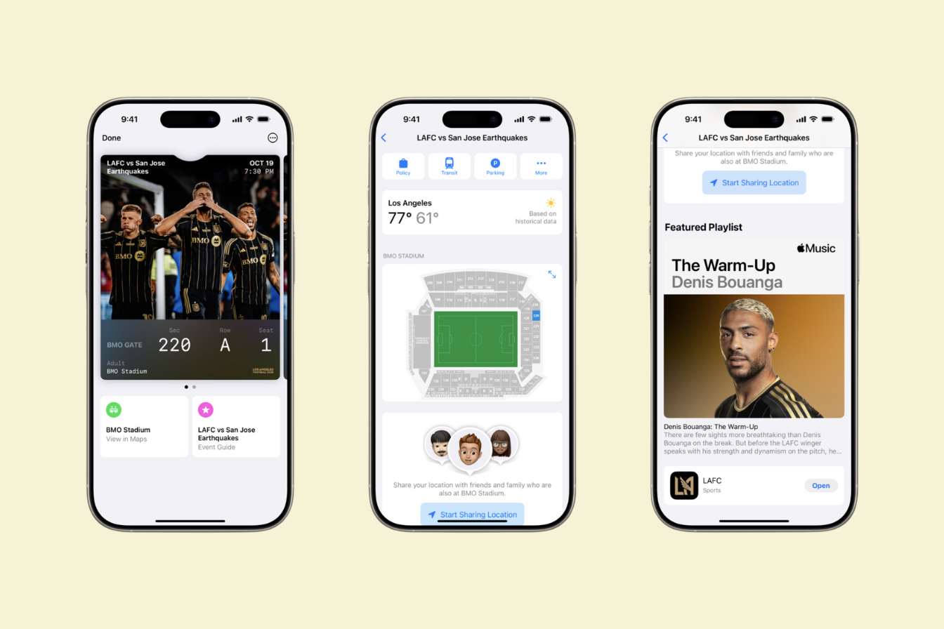 Image d'illustration. Ticketmaster apple wallet