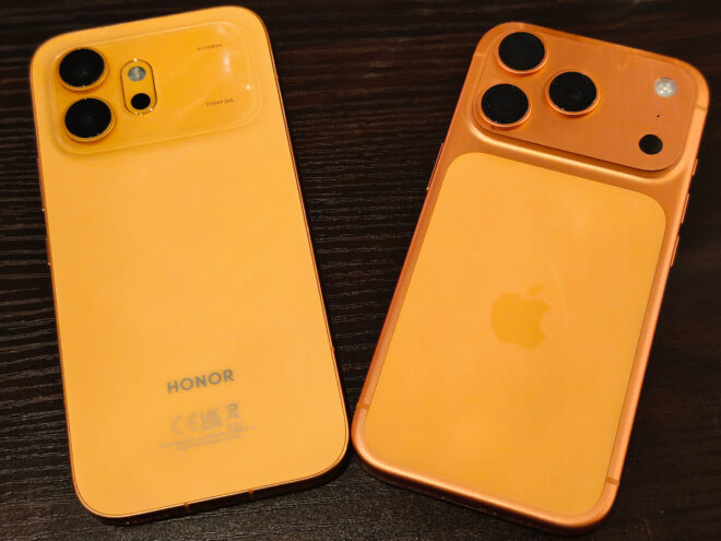 Honor 600 VS iPhone
