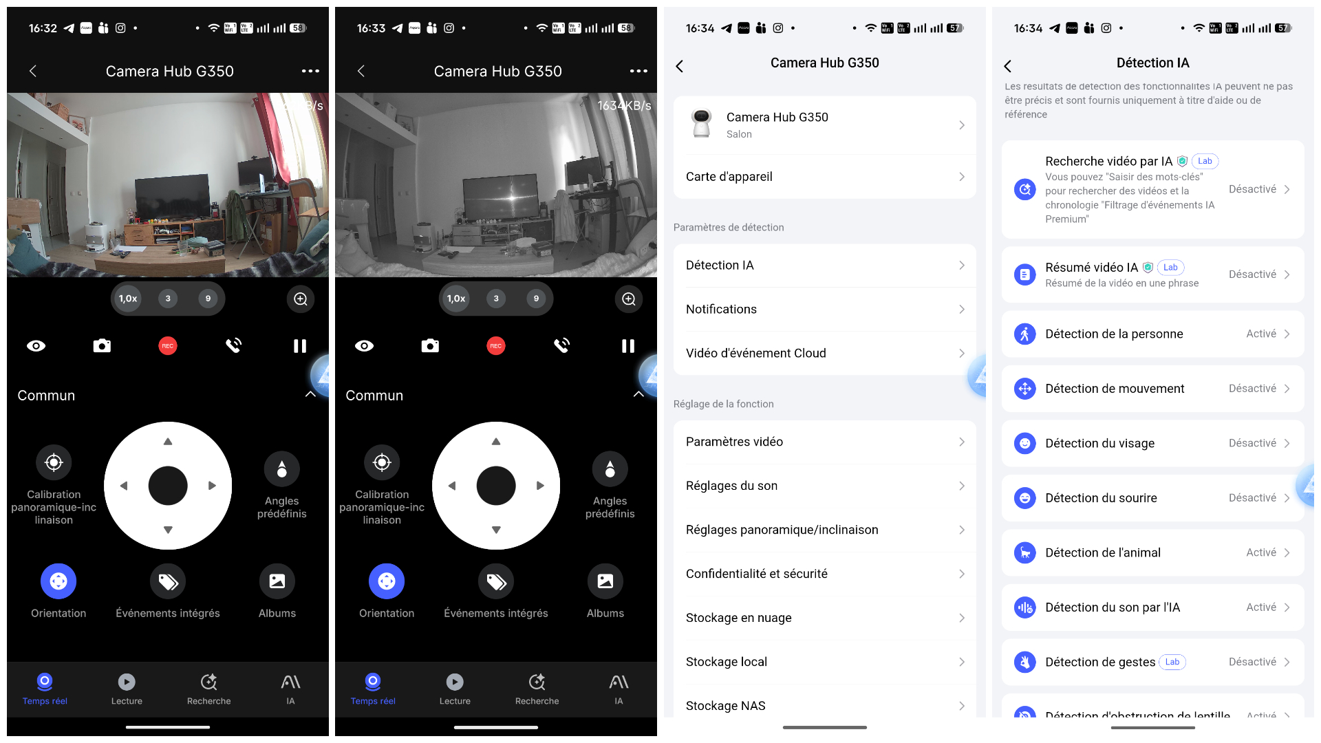 App Aqara avec la G350