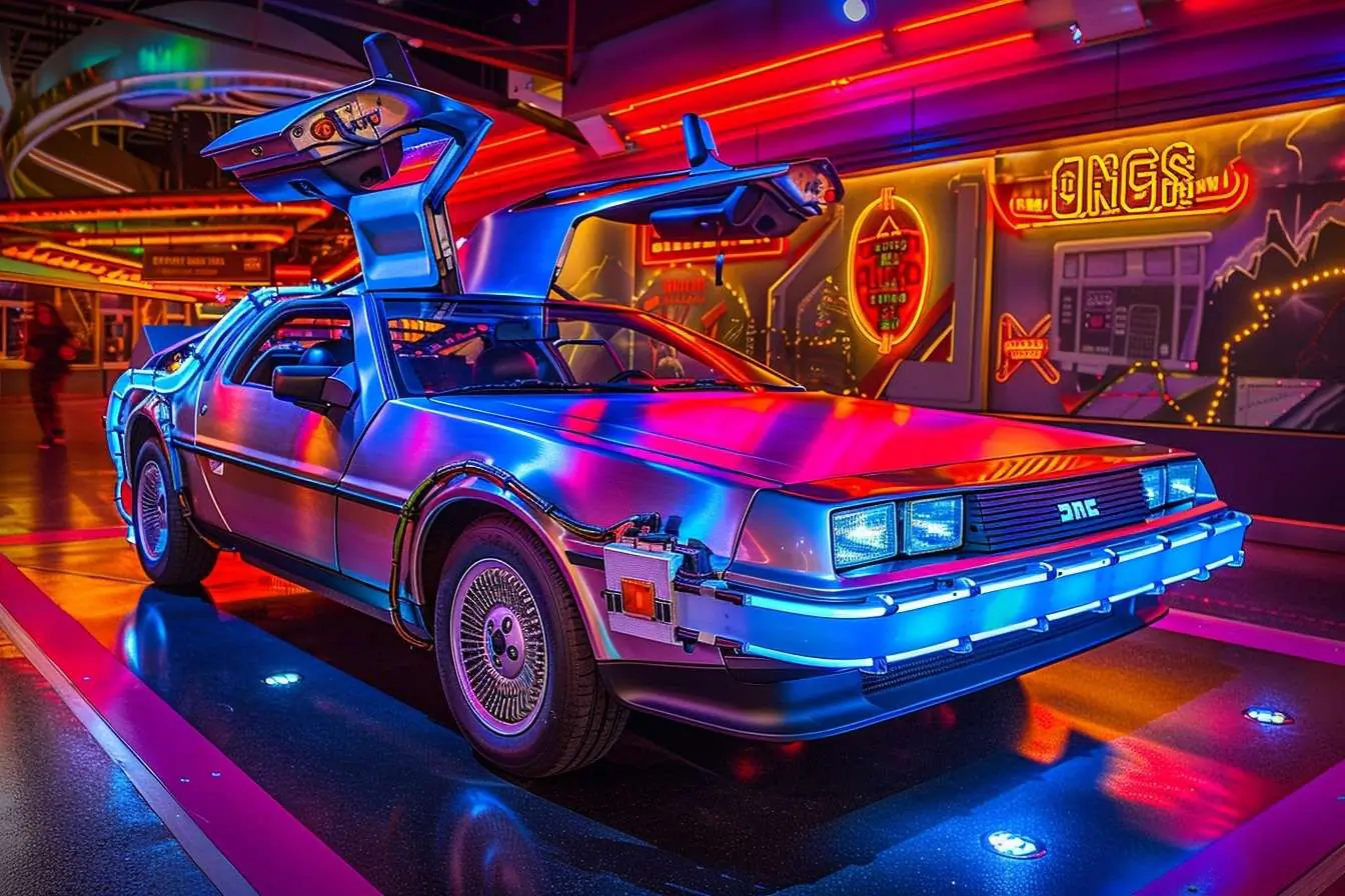 Delorean retour futur