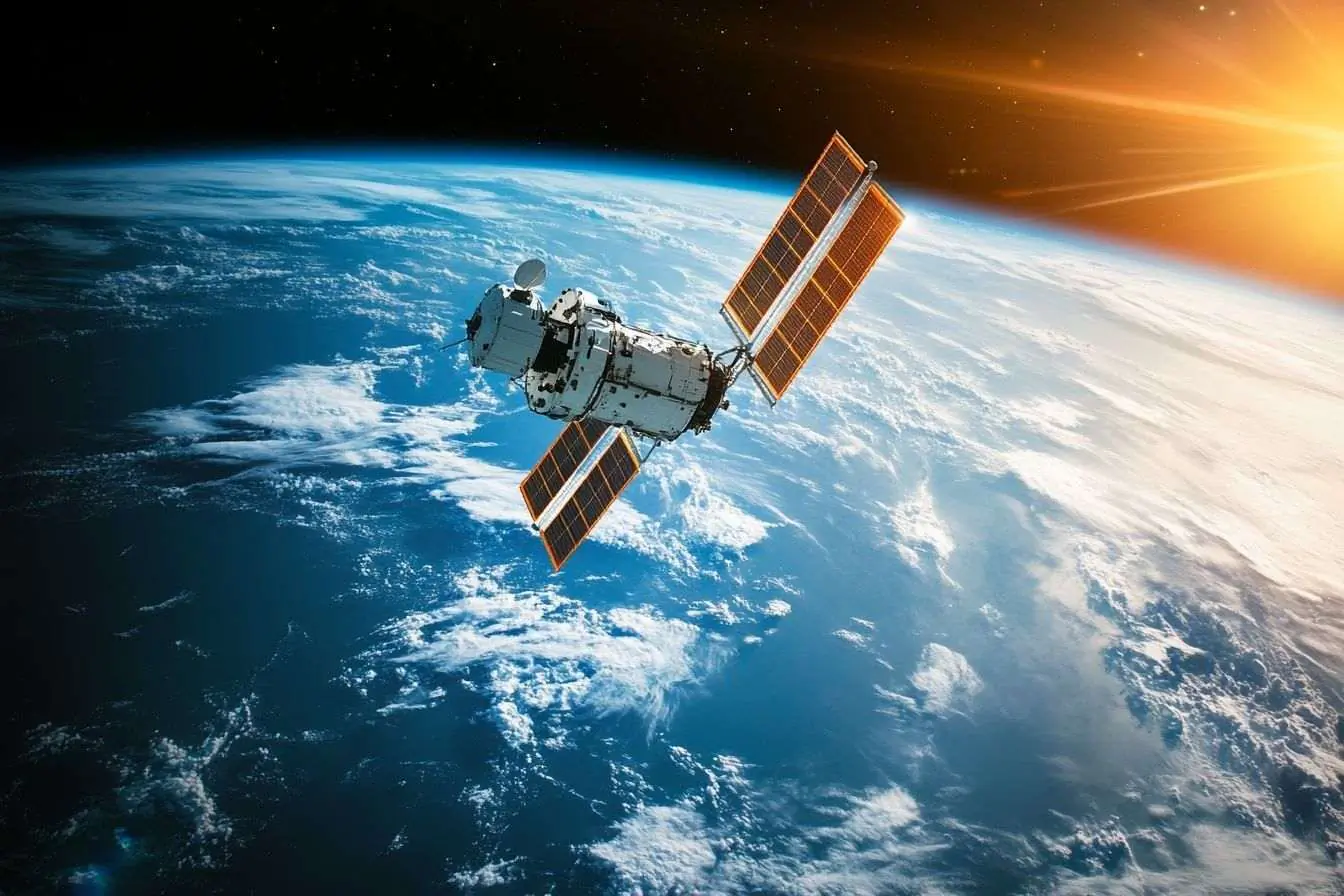 Satellite en orbite