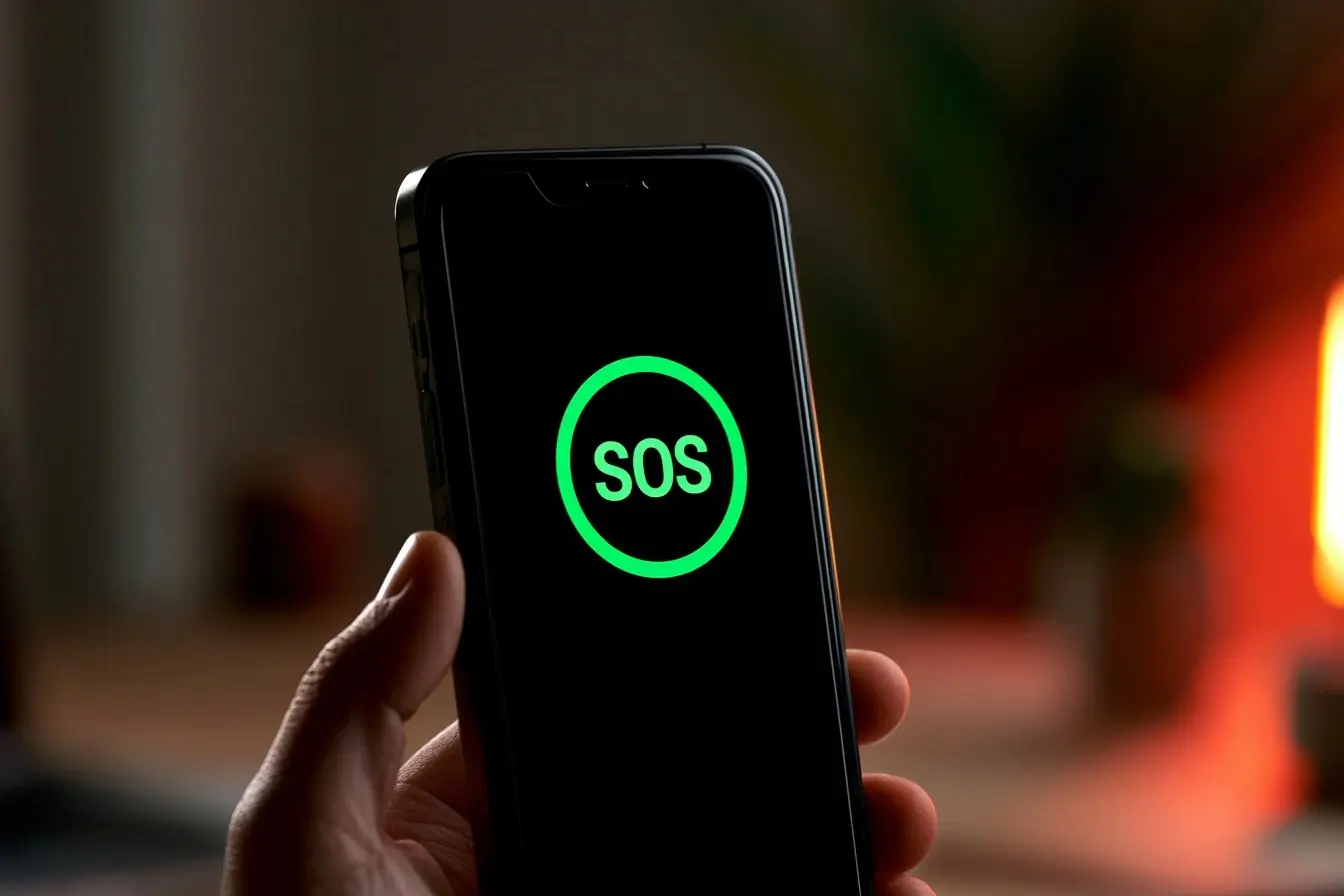 iPhone mode SOS