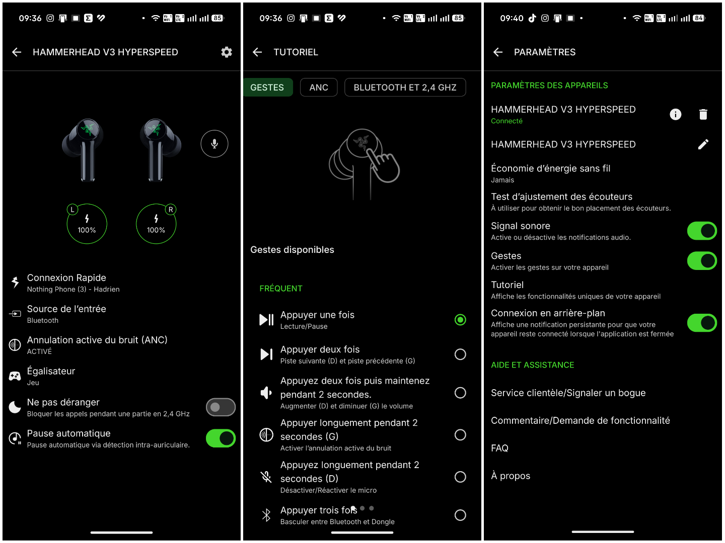 Application Razer Audio