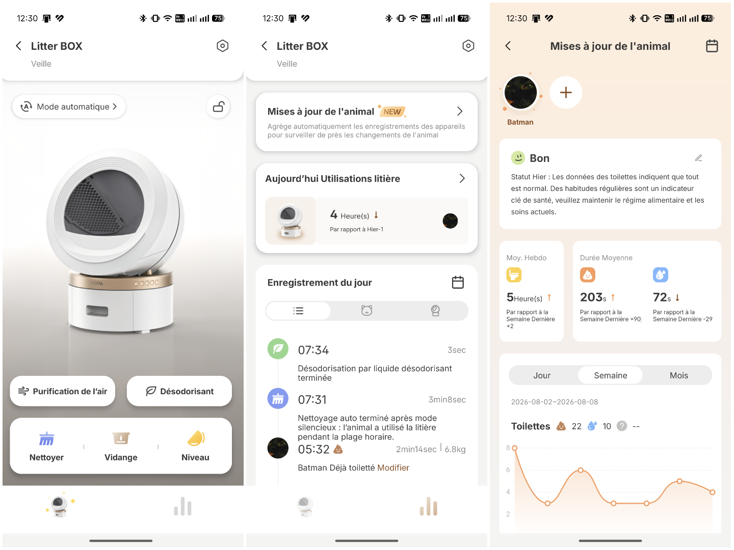 Application MOVA Home