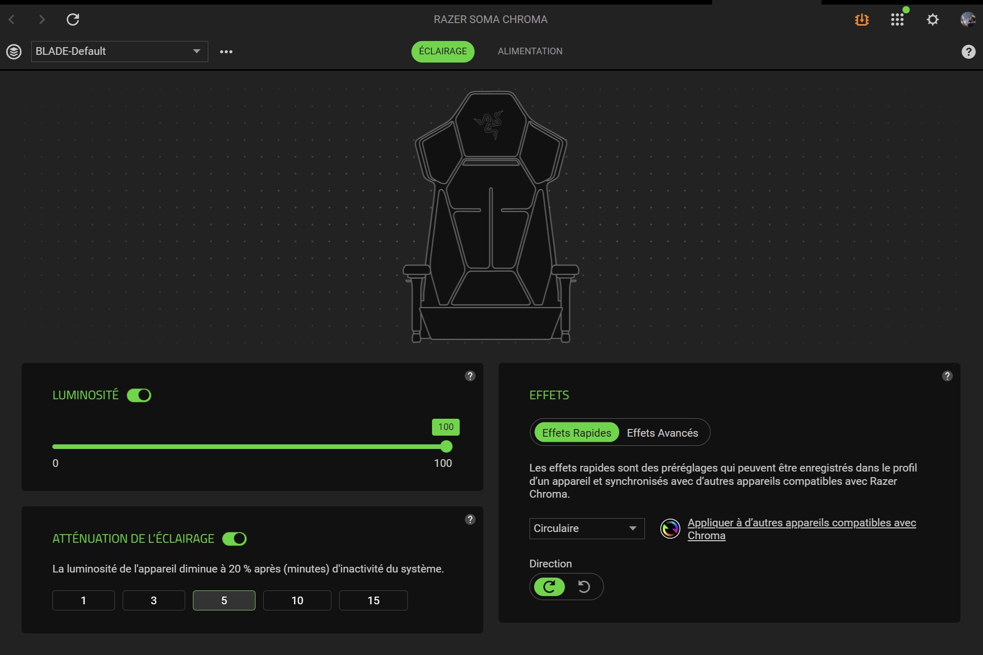 Synapse pour la Razer Soma Chroma