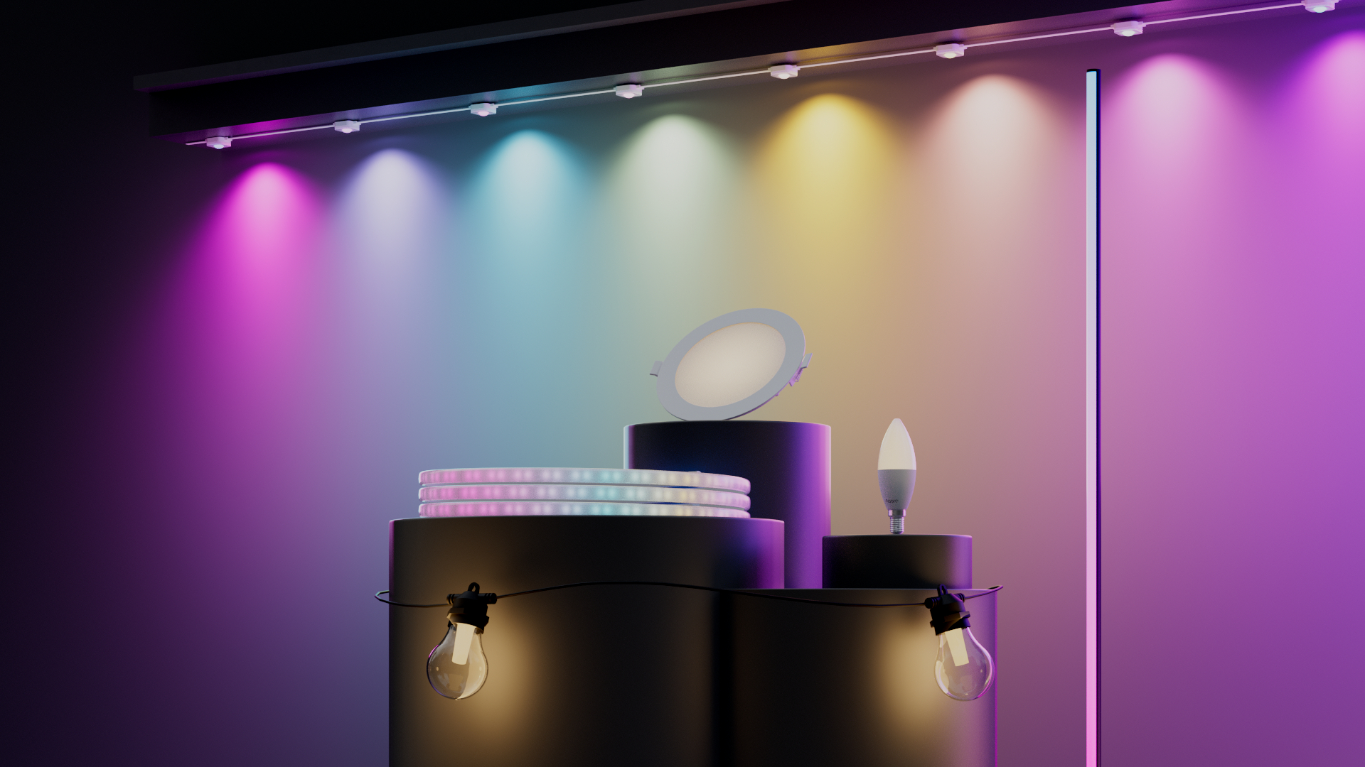 La gamme de lumières d'Aqara