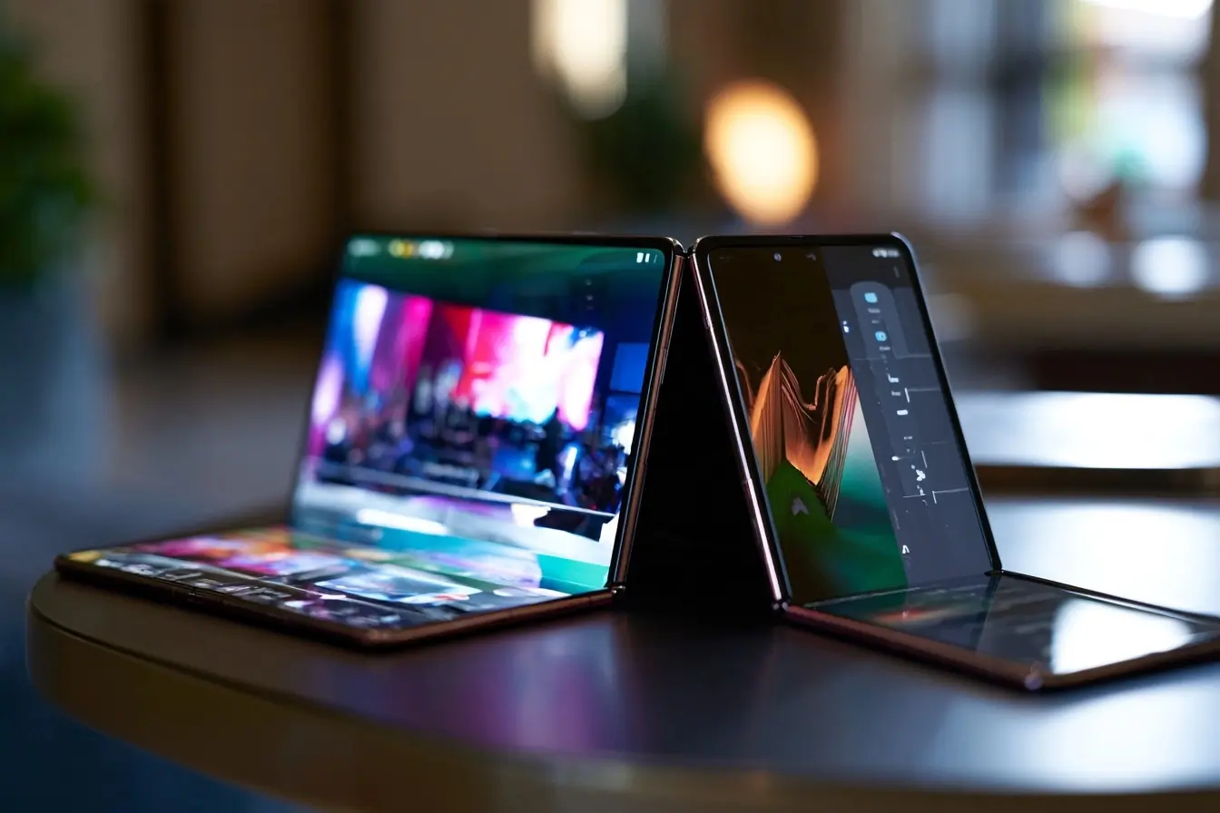 Smartphones pliables