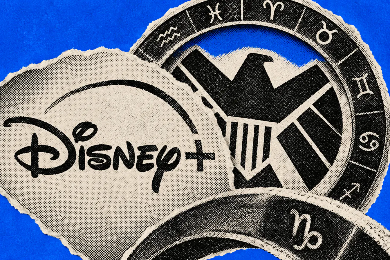 Logo Disney+ dans un anneau zodiacal fendu