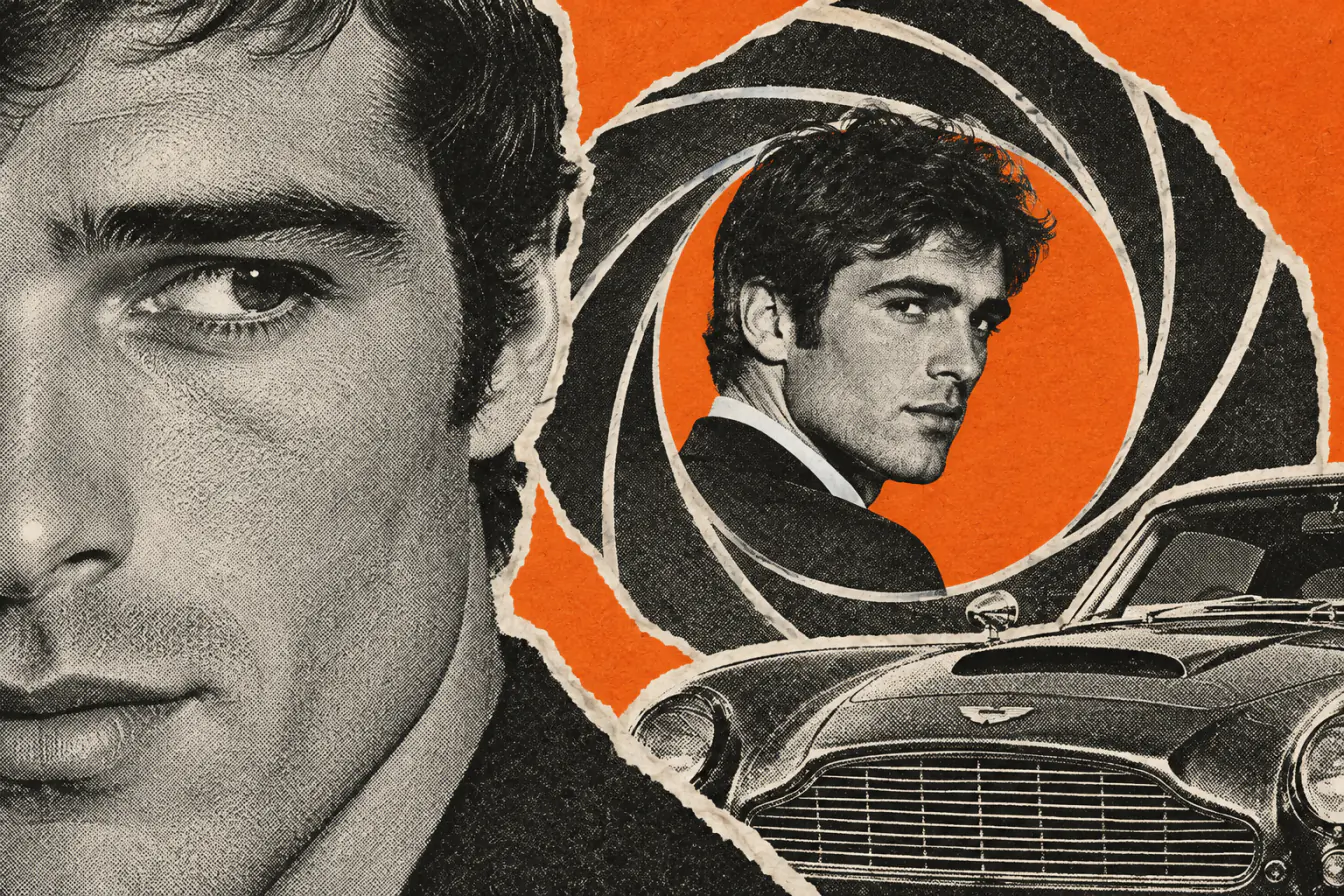 Visage de Jacob Elordi dans un canon de 007
